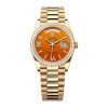 Superclone Rolex Day-Date 36 mm Carnelian Dial 128348RBR Replica - Luxury Men's Watch