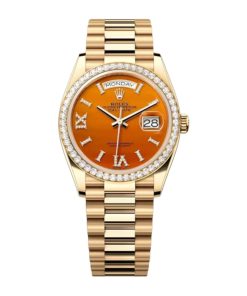 Superclone Rolex Day-Date 36 mm Carnelian Dial 128348RBR Replica - Luxury Men's Watch