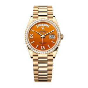 Superclone Rolex Day-Date 36 mm Carnelian Dial 128348RBR Replica - Luxury Men's Watch