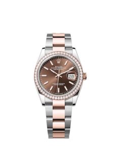 Rolex Datejust Superclone Replica 126281RBR Luxury 36 mm Chocolate Dial