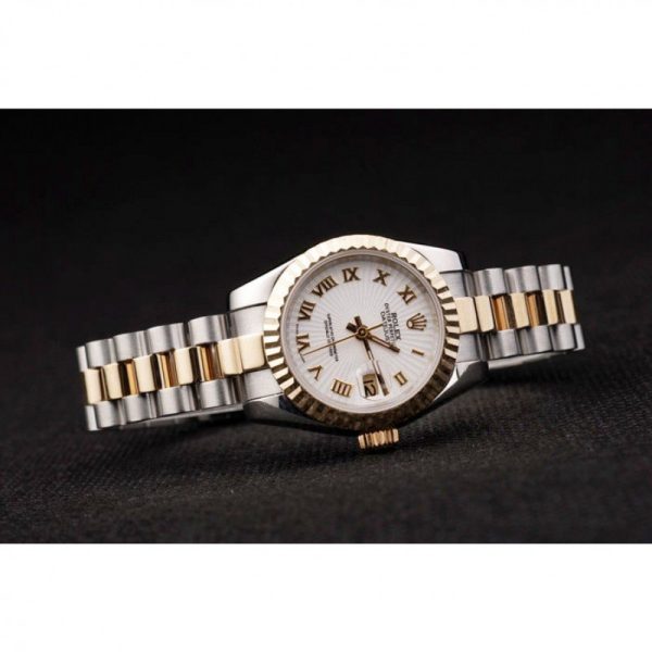 Superclone Rolex Datejust Replica 26mm White Dial High-Quality Luxury Watch - Image 4
