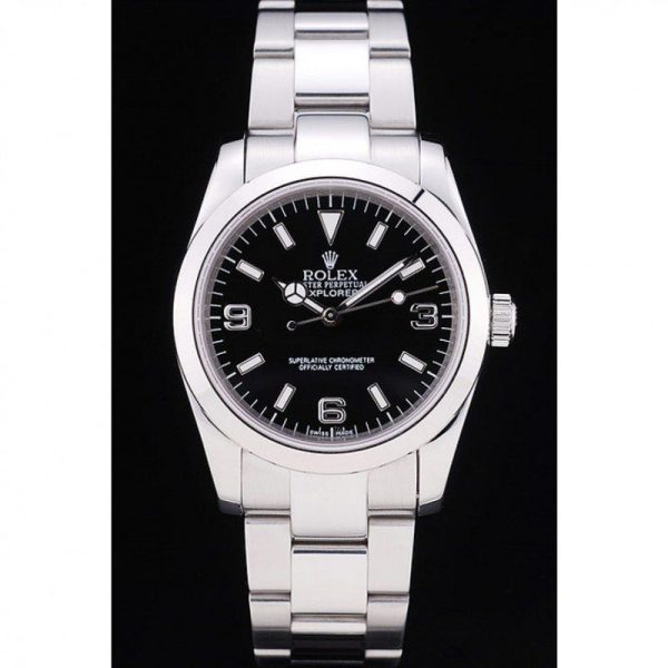 Rolex Explorer Superclone Replica Black Dial SRL156 14270 36mm Luxury High Quality Watch - Image 2
