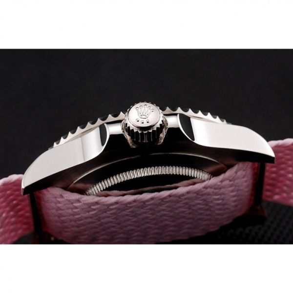 Rolex Submariner Replica 41mm Pink Dial Luxury Watch - High Quality Timepiece for Discerning Buyers - Image 5