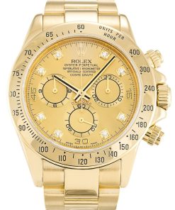 Rolex Daytona Replica 40mm Champagne Dial 116528 Luxury High Quality Timepiece