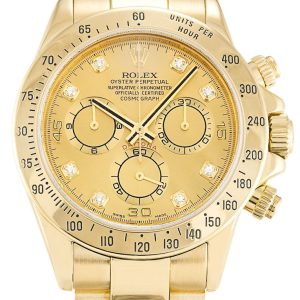 Rolex Daytona Replica 40mm Champagne Dial 116528 Luxury High Quality Timepiece