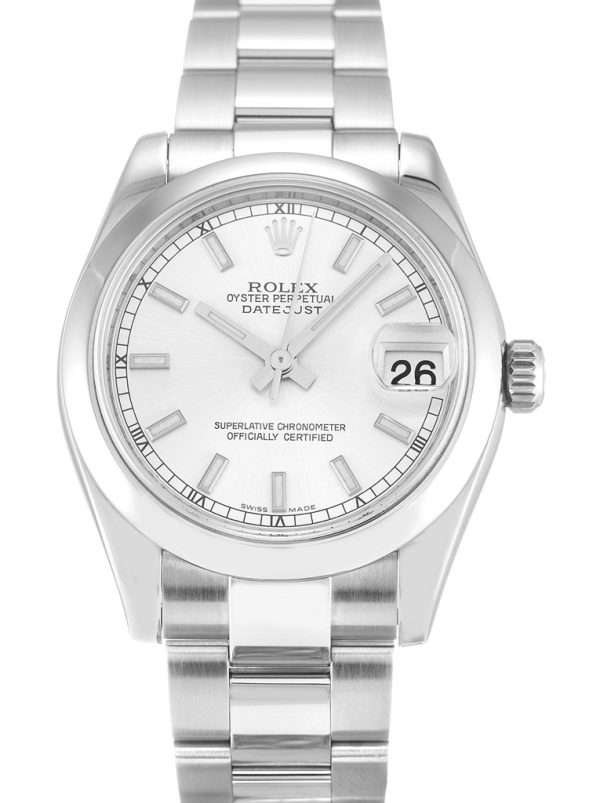 Rolex Lady-Datejust Replica 178240 Silver Dial 30mm Luxury Women's Watch