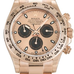 Rolex Daytona Replica 40mm Rose Dial 116505 High-Quality Luxury Watch