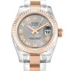 Rolex Replica Lady-Datejust 26mm Rhodium Dial 179171 Luxury Women's Watch