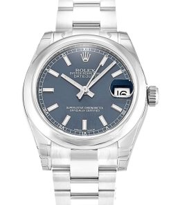 Rolex Lady-Datejust Replica 31mm Blue Dial 178240-2 Women's Luxury Automatic Watch