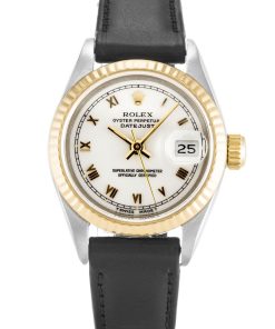 Rolex Lady-Datejust Replica 26mm White Dial 69173 Luxury High Quality Women's Watch