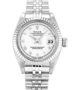 Rolex Lady-Datejust 26mm White Dial 69174 Replica Luxury High-Quality Women's Watch