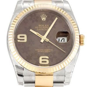 Rolex Replica Datejust 36mm Floral Dial 116233 Luxury Men's Watch