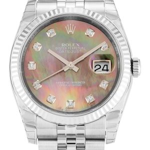 Rolex Replica Datejust 36mm Mother of Pearl Dial 116234 Luxury High Quality Watch