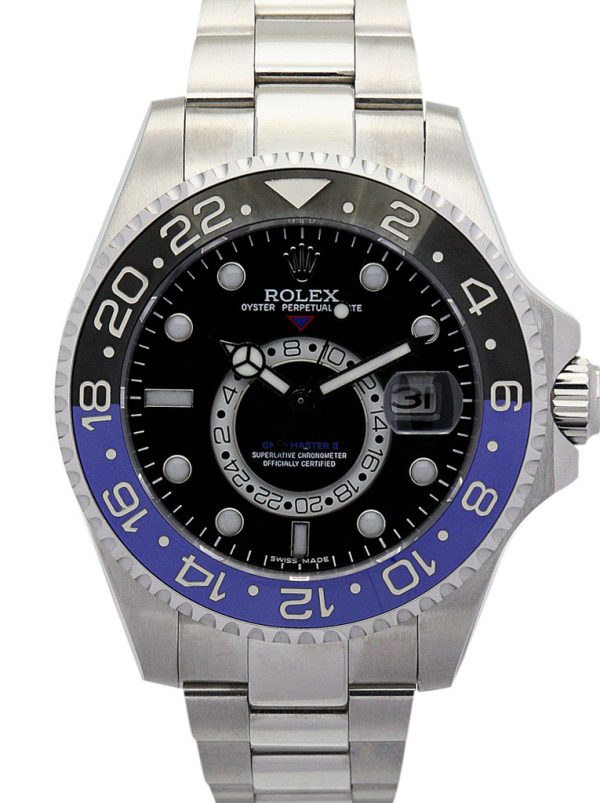 Rolex GMT-Master Replica 40mm Black Dial 16720-2 Luxury Men's Watch