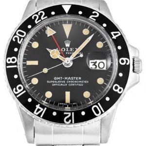 Rolex GMT-Master Replica 1675 Black Dial 40mm Luxury Watch for Men
