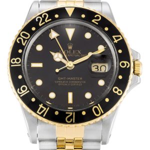 Rolex GMT-Master Replica 38mm Black Dial 16753 Luxury High Quality Watch