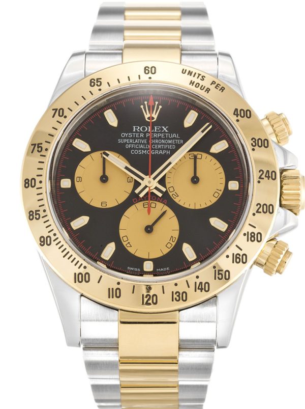 Rolex Daytona Replica 40mm Black Dial 116523 Luxury Men's Watch