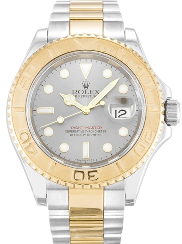 Rolex Yacht-Master Replica 40mm Silver Dial 16623 Luxury Men's Watch