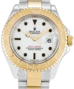Rolex Yacht-Master Replica 40mm White Dial 16623-2 Luxury Men's Watch