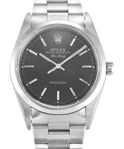 Rolex Air-King Replica 34mm Black Dial Luxury Watch - High Quality Men's Timepiece