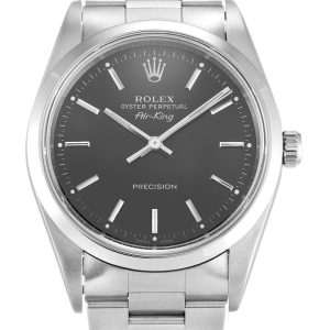 Rolex Air-King Replica 34mm Black Dial Luxury Watch - High Quality Men's Timepiece
