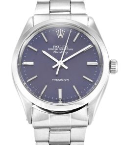 Rolex Air-King Replica High-Quality 34mm Blue Dial Automatic Watch for Men