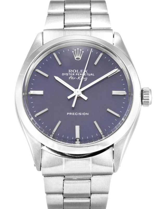 Rolex Air-King Replica High-Quality 34mm Blue Dial Automatic Watch for Men