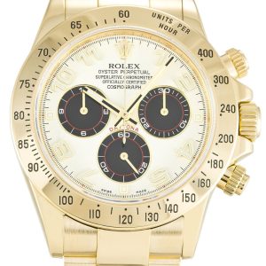 Rolex Daytona Replica 40mm White Dial 116528 Luxury Men's Watch