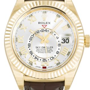 Rolex Sky-Dweller Replica 42mm Automatic Silver Dial 326138 Luxury Men's Watch
