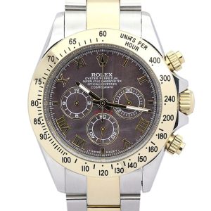 Rolex Daytona Replica 116523 Dark Brown Dial 40mm Luxury Automatic Chronograph Men's Watch