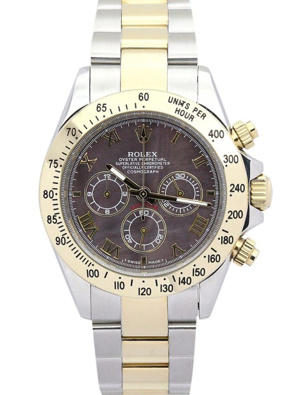 Rolex Daytona Replica 116523 Dark Brown Dial 40mm Luxury Automatic Chronograph Men's Watch