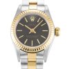Rolex Oyster Perpetual Replica Lady 24mm Black Dial Luxury Watch - High Quality Automatic Women's Timepiece