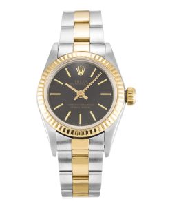Rolex Oyster Perpetual Replica Lady 26mm Silver Dial High Quality Automatic Women's Watch