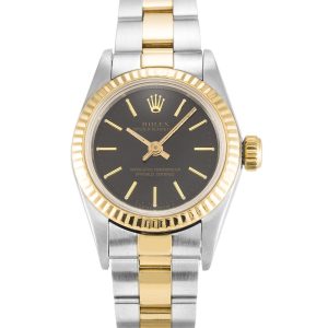 Rolex Oyster Perpetual Replica Lady 26mm Silver Dial High Quality Automatic Women's Watch