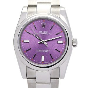 Rolex Oyster Perpetual Replica Lady 31mm Purple Dial 177200 - High Quality Luxury Watch