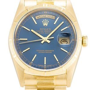 Rolex Day-Date Replica 36mm Blue Dial 18248 Luxury High Quality Timepiece