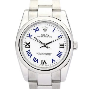Rolex Oyster Perpetual Replica Lady 31mm White Dial Luxury Watch