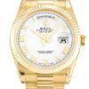 Rolex Day-Date Replica 36mm White Dial 118238 Luxury Men's Watch