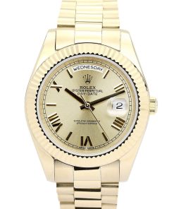 Rolex Day-Date II Replica 40mm Gold Dial 218238 Luxury Men's Watch