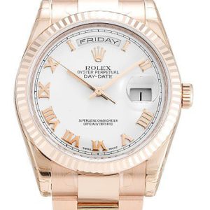 Rolex Day-Date Replica 36mm White Dial 118235 F Luxury Men's Watch