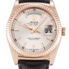 Rolex Day-Date Replica 36mm Silver Dial Luxury Watch 118135 High Quality