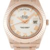Rolex Day-Date II Replica 40mm Ivory Dial Luxury Watch for Men
