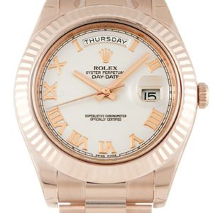 Rolex Day-Date II Replica 40mm Ivory Dial Luxury Watch for Men