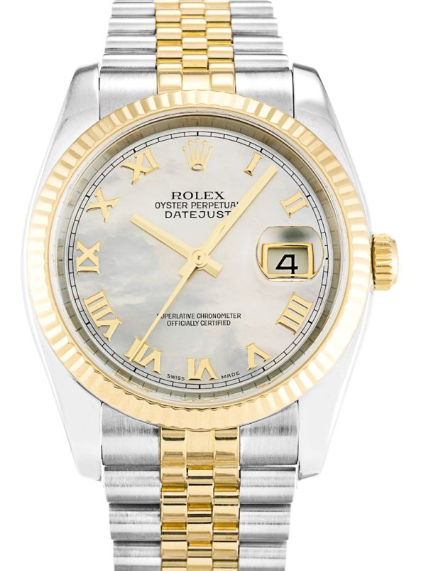 Rolex Datejust Replica 36mm Blue Dial Luxury Watch for Men