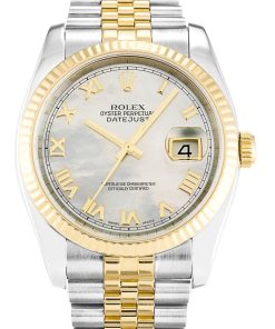 Rolex Datejust 36mm Mother of Pearl White Dial Replica - Luxury High Quality Watch for Discerning Buyers