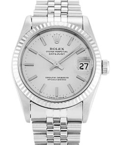 Rolex Datejust Mid-Size Replica 31mm Silver Dial Luxury Watch for Women