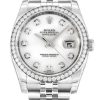 Rolex Datejust Replica 36mm Mother of Pearl White Dial 116244 _ High Quality Luxury Watch
