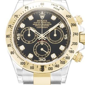 Rolex Daytona Replica 40mm Black Dial 116523/2 High Quality Luxury Watch