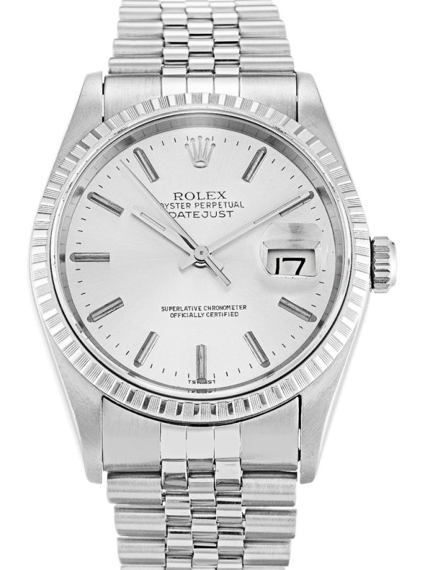 Rolex Datejust Replica High Quality 36mm Silver Dial 16220 Luxury Watch