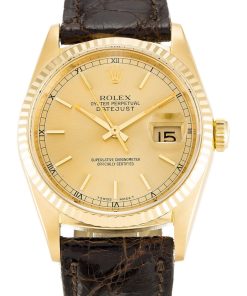 Rolex Replica Datejust 36mm Champagne Dial 16238 Luxury High Quality Watch
